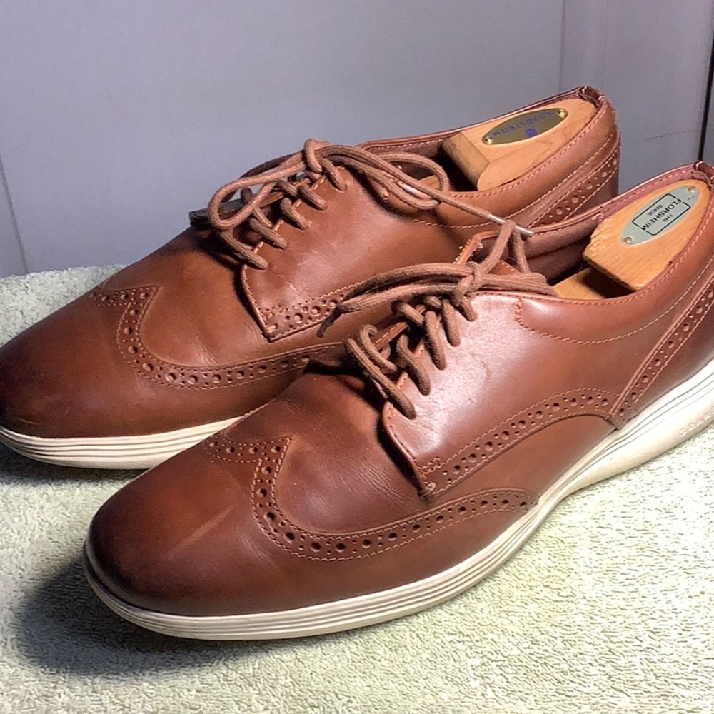 Cole Haan Grand Tour Wing Oxford Mens Dress Shoes Size 11.5 Woodbury C29414